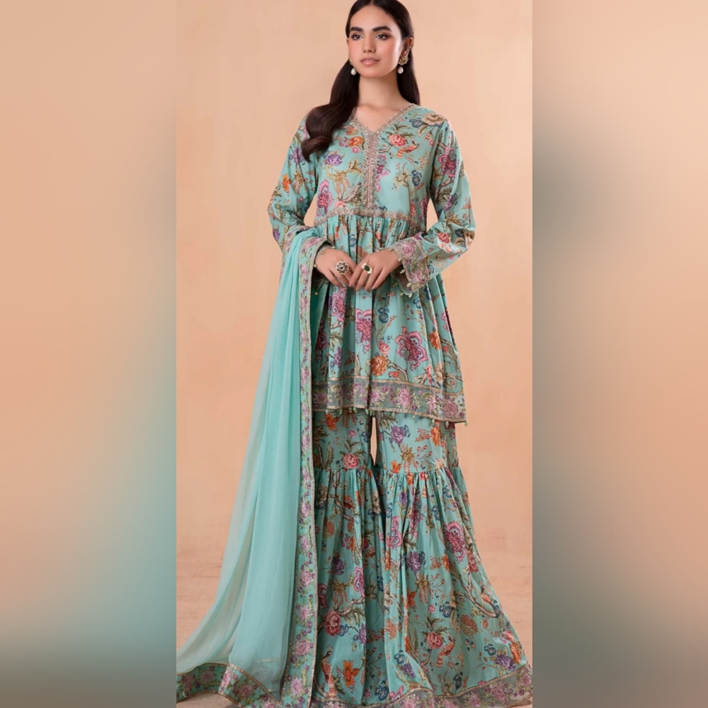Original Maria b 3pc printed lawn